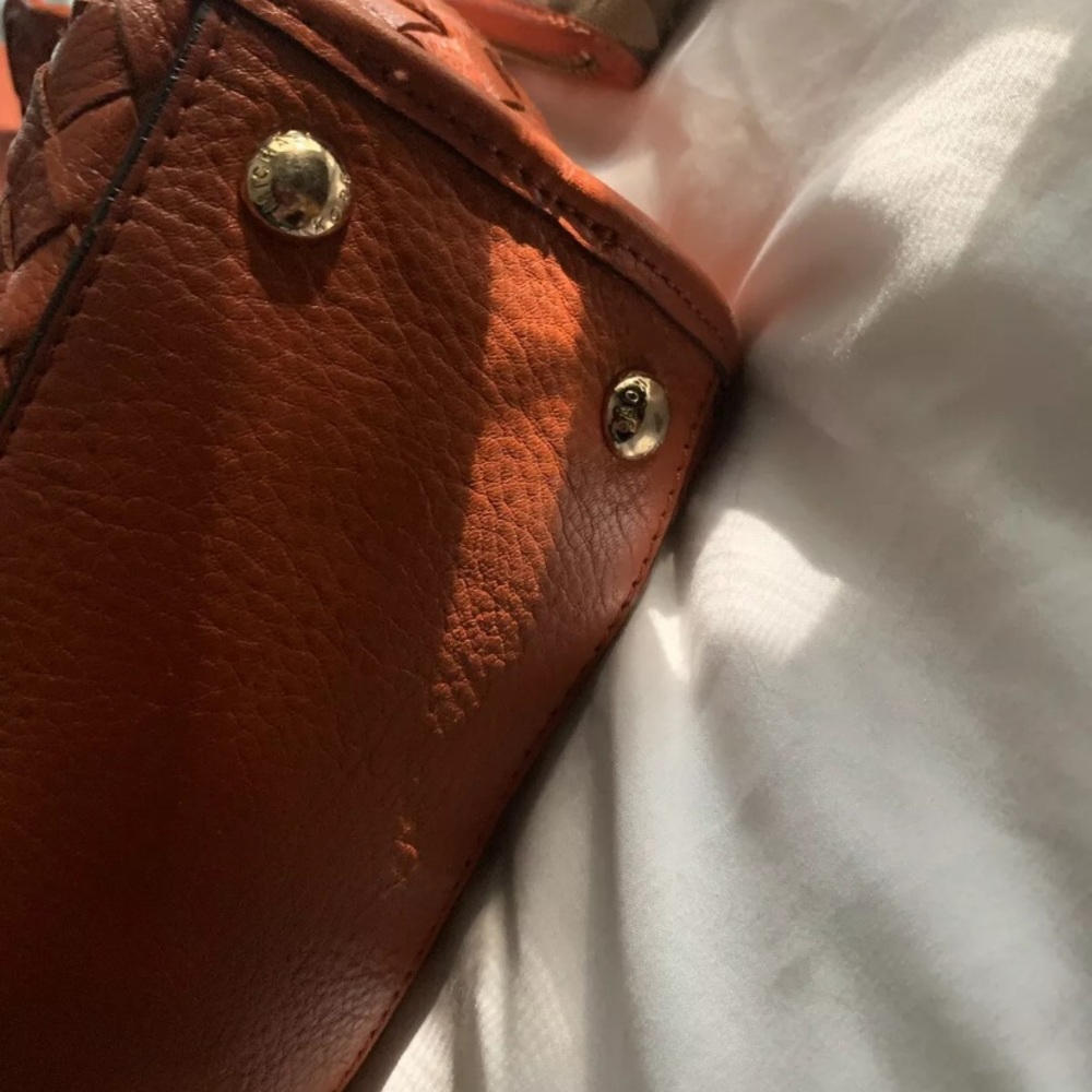 Michael Kors Woven Tote & Matching Wallet - Picture 5 of 12